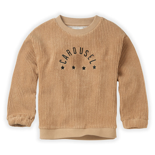Sproet & Sprout Carousel Terry Sweatshirt Sand