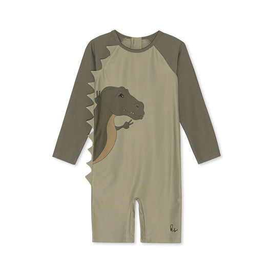 Konges Slojd SS23 ASTER ONESIE DINO-KS4617